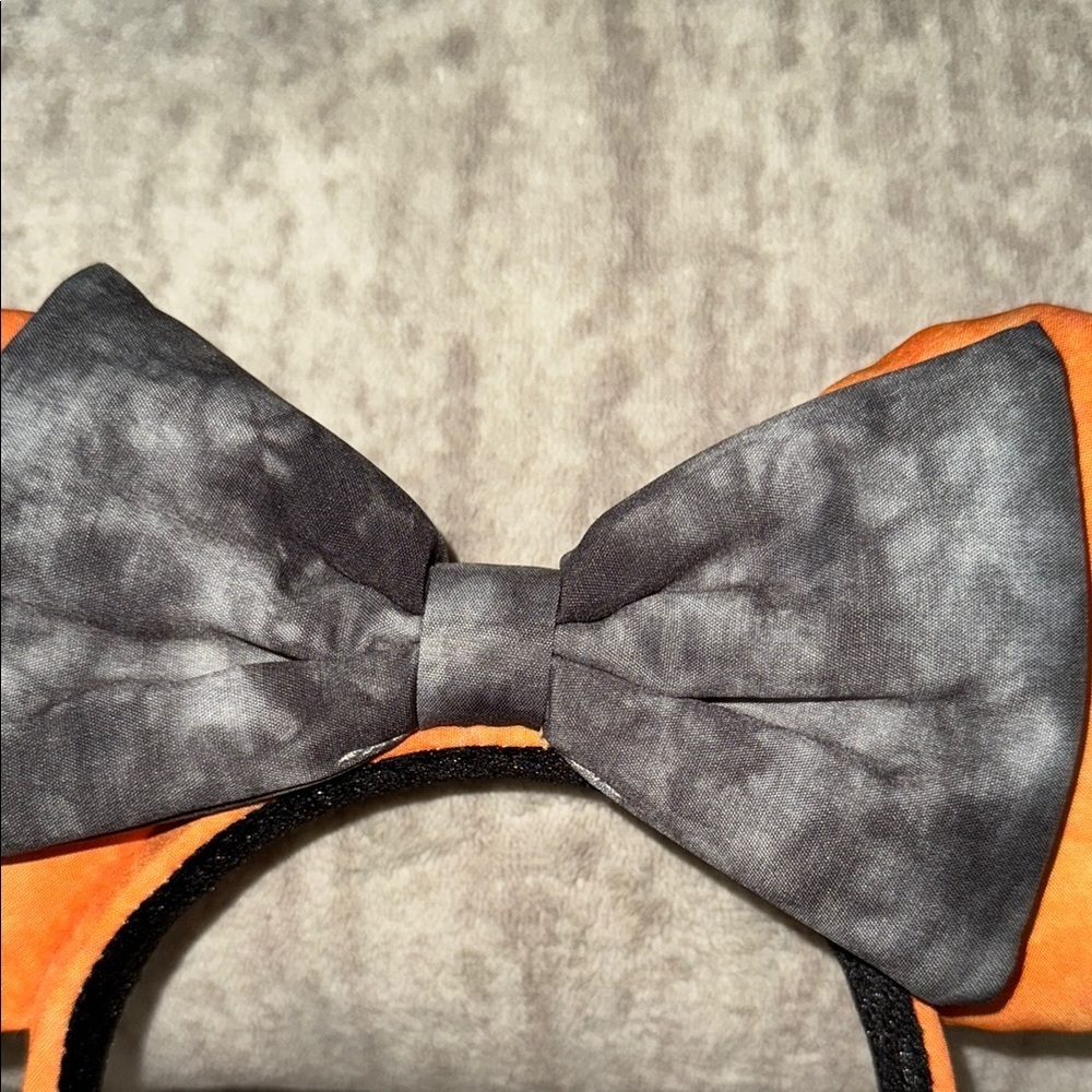 Orange and Black Disney ears Headband - Picture 3 of 4